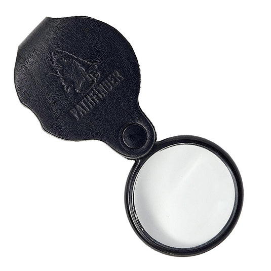 Magnifying Lens in Leather Case